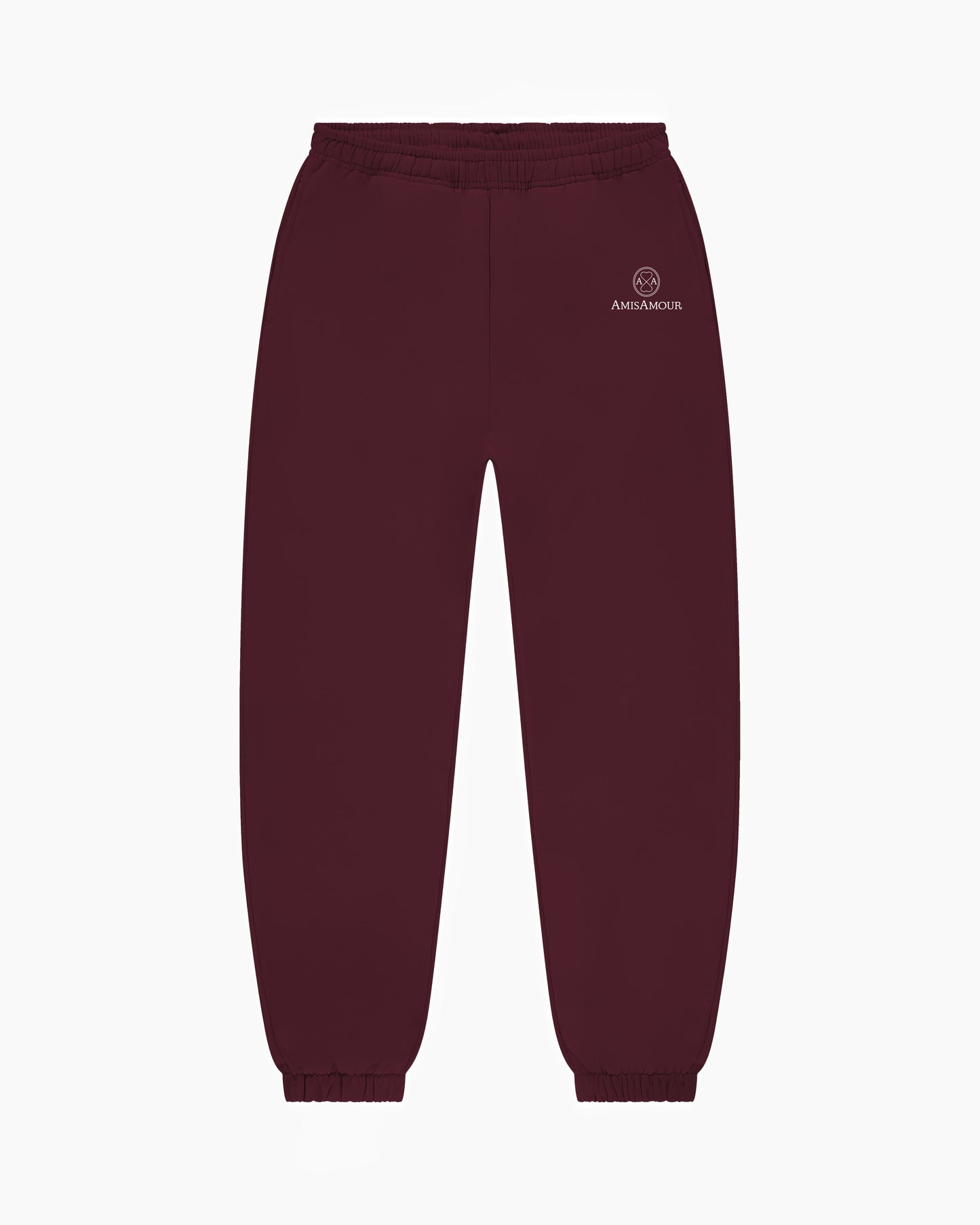AA Sweatpants - Merlot Red