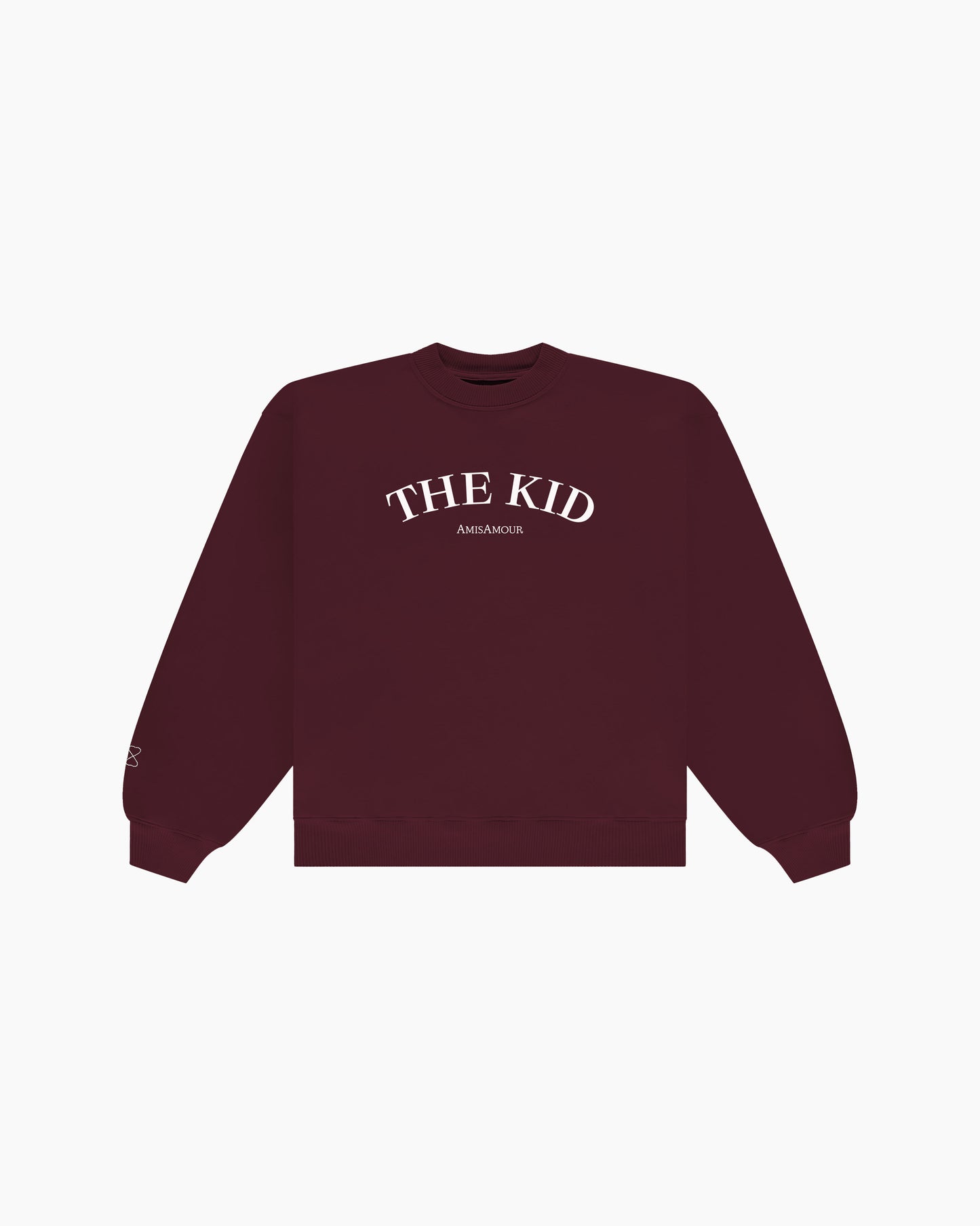 THE KID Sweatshirt - Merlot Red
