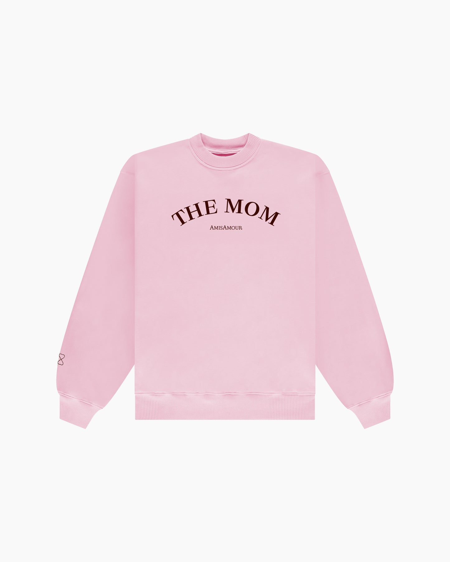 THE MOM Sweatshirt - Peony Pink