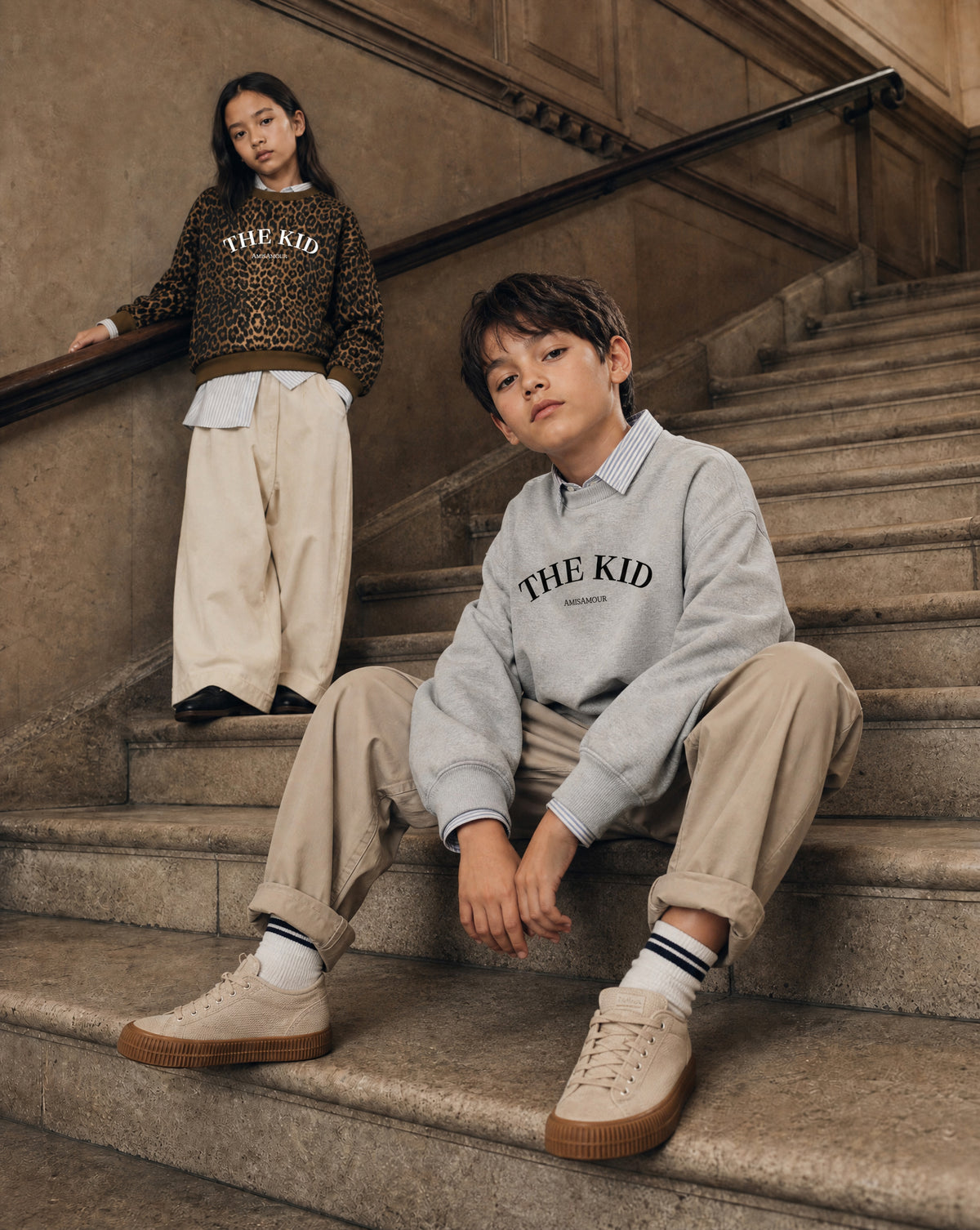 THE KID Sweatshirt - Leopard