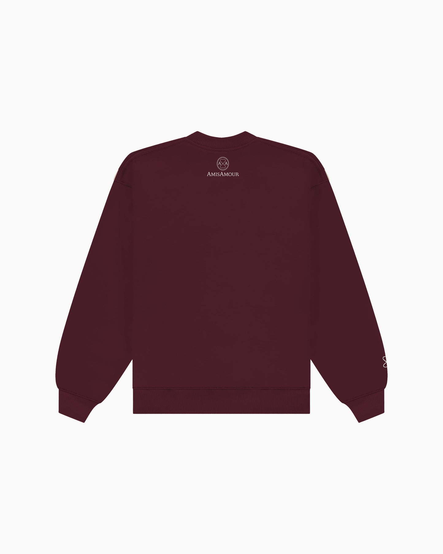 AA Blank Sweatshirt - Merlot Red