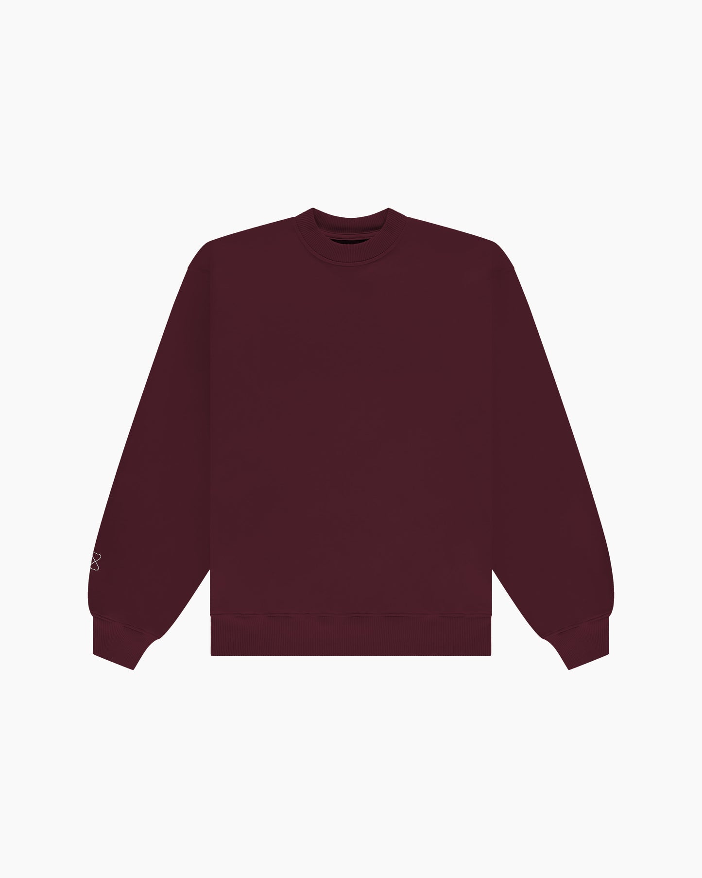 AA Blank Sweatshirt - Merlot Red