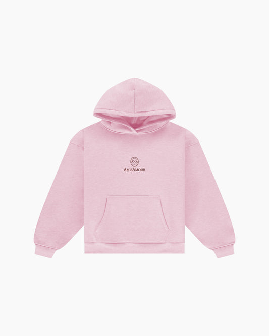 AA Kids Hoodie - Peony Pink