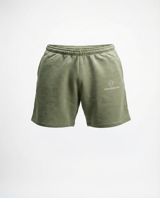 AA Kids Sweatshorts - Moss Green