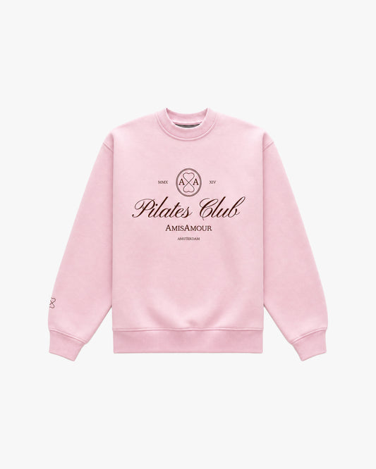 AA Pilates Club Sweatshirt - Peony Pink
