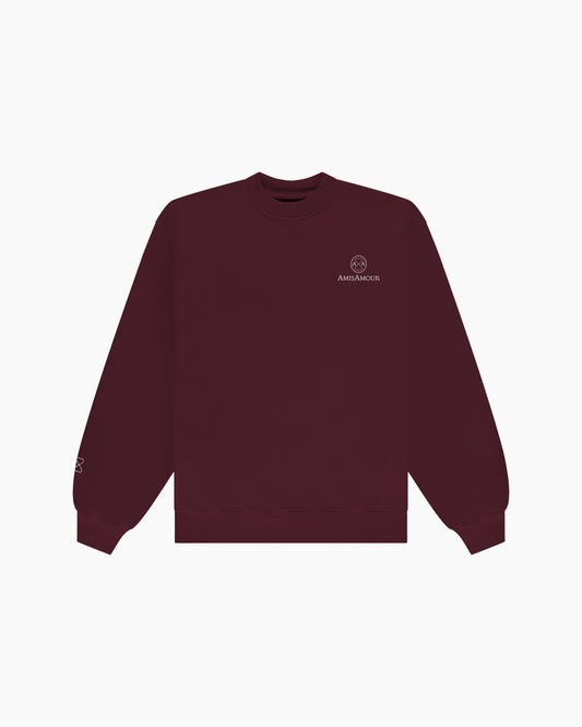 AA Sweatshirt - Merlot Red
