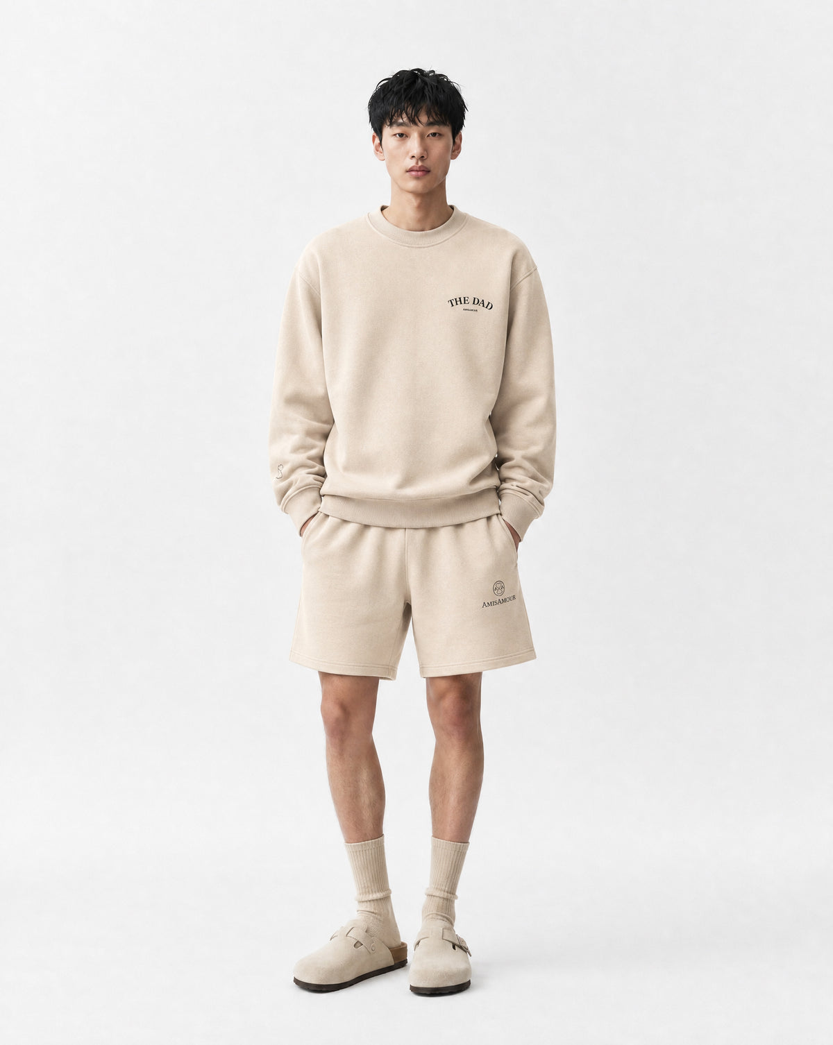 THE DAD Sweatshirt - Oatmilk