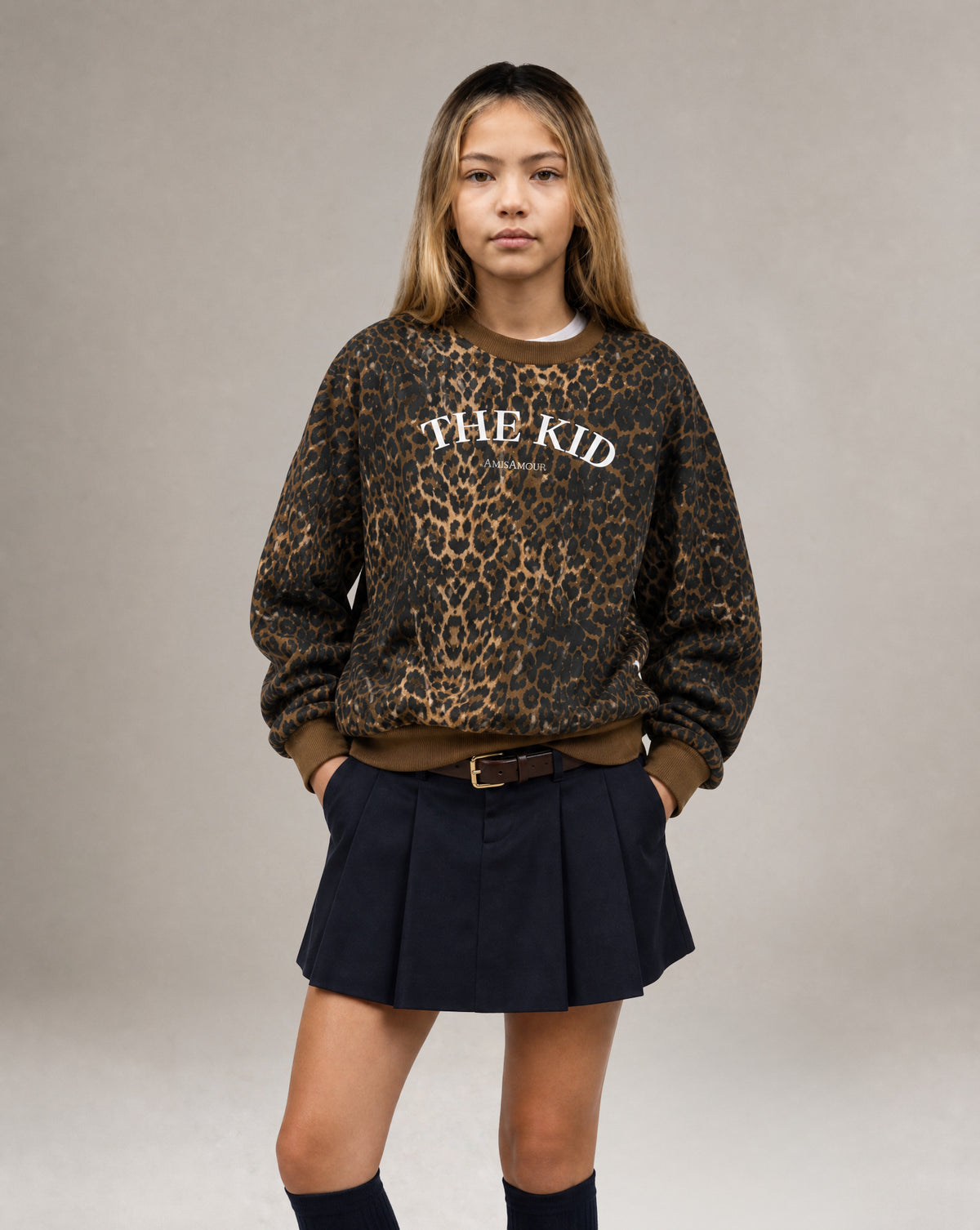THE KID Sweatshirt - Leopard