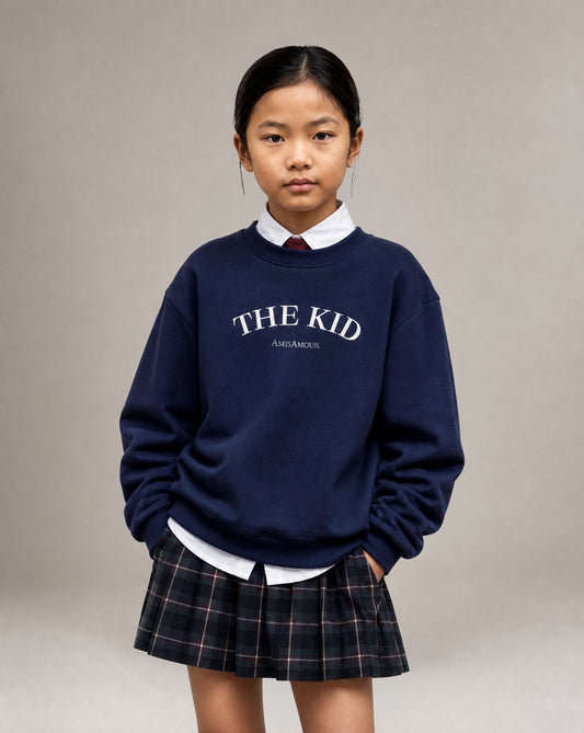 THE KID Sweatshirt - Navy Blue