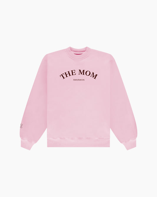 THE MOM Sweatshirt - Peony Pink