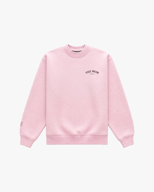 THE MOM Sweatshirt - Peony Pink