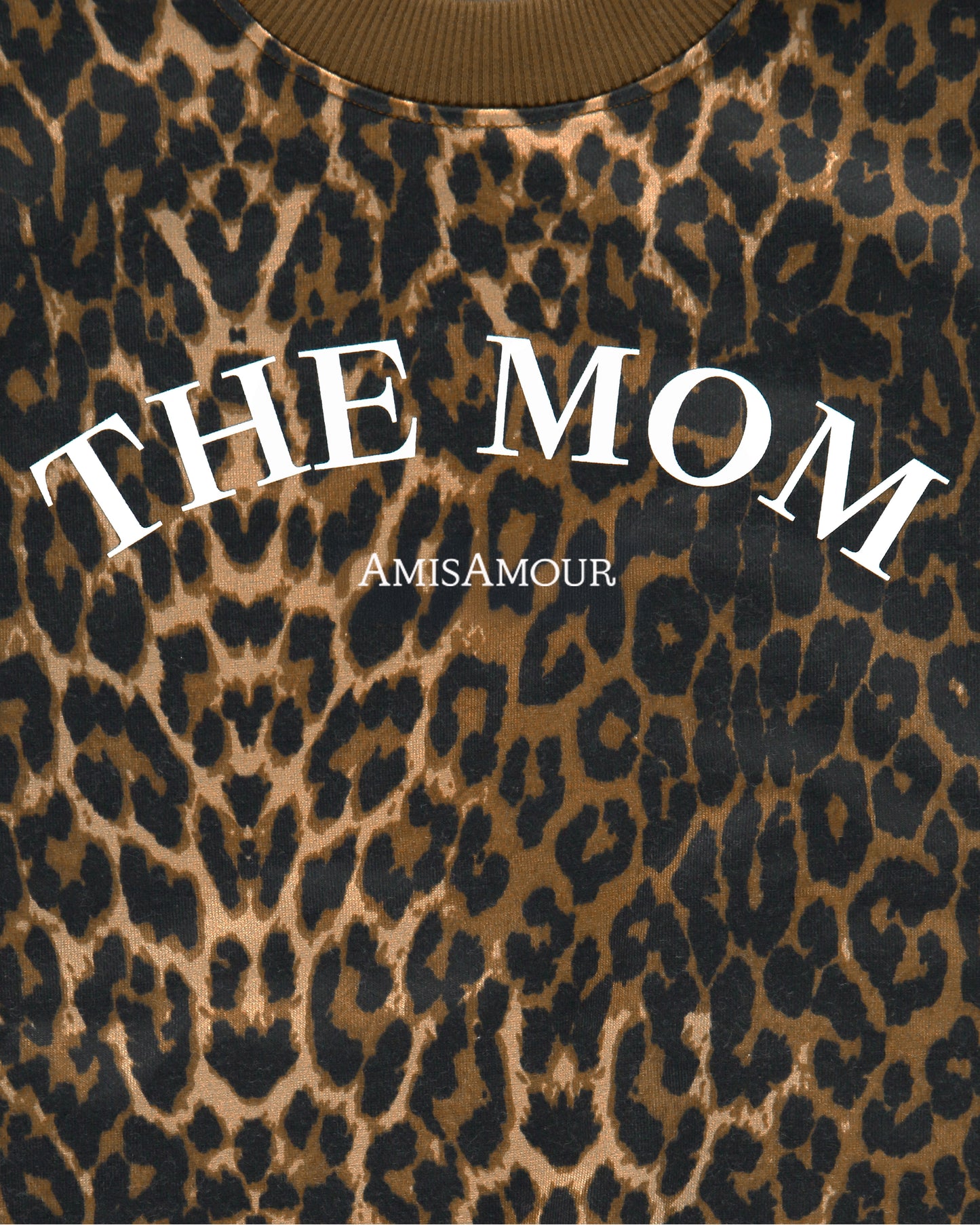 THE MOM Sweatshirt - Leopard