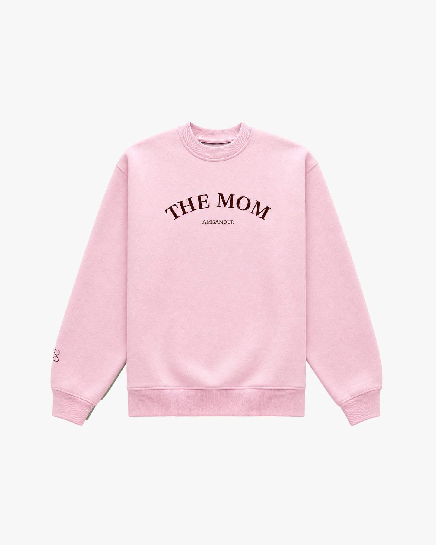 THE MOM Sweatshirt - Peony Pink